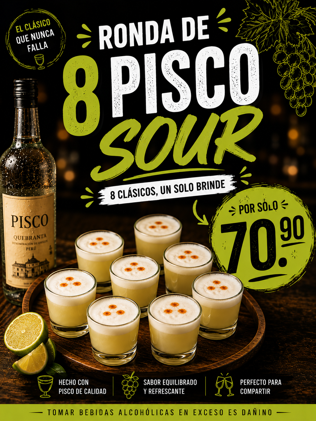 Ronda de Pisco Sour